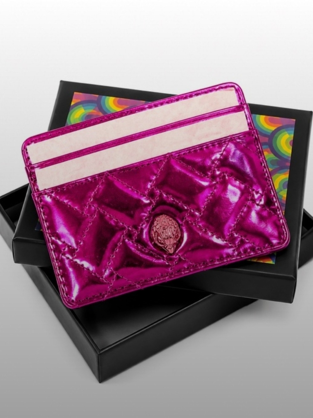 Kurt Geiger Quilted Card Holder
